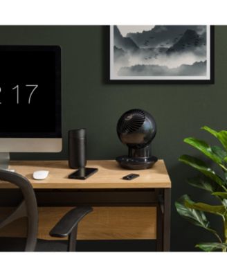 IRIS USA, WOOZOO Oscillating Fan with Remote & Timer, 3 Speed Settings, Black