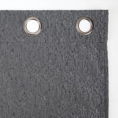 Noir Dimensional Thermal Extreme 100% Blackout Grommet Curtain Panel