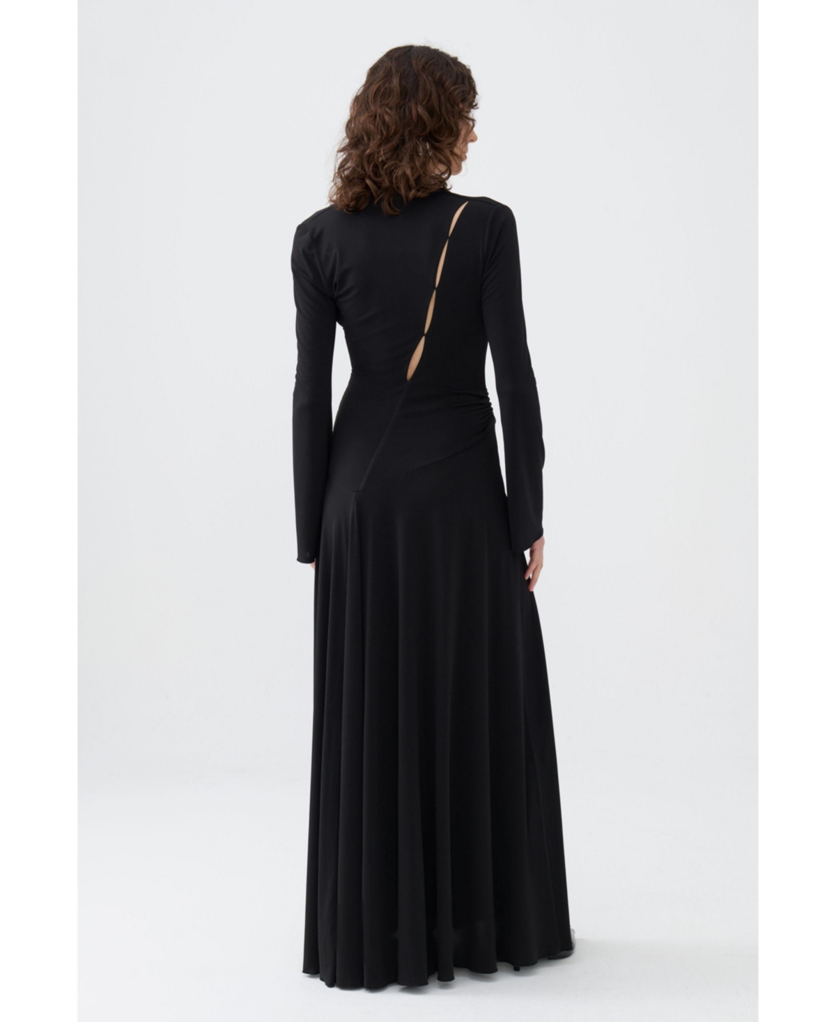 Nocturne Women's Double Breasted Long Dress