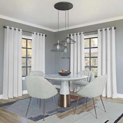 Oslo Theater Grade Extreme 100% Blackout Grommet Curtain Panel