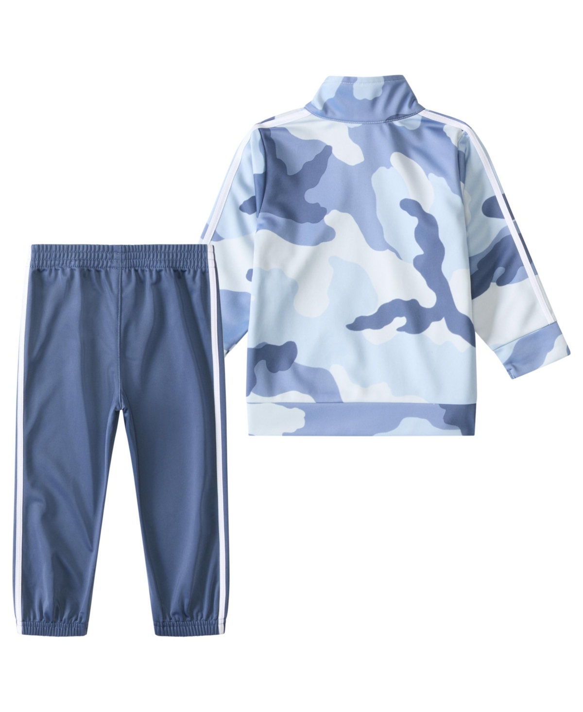 adidas Baby Boys 2-Piece Camo Printed 3 Stripes Tricot Jacket Set