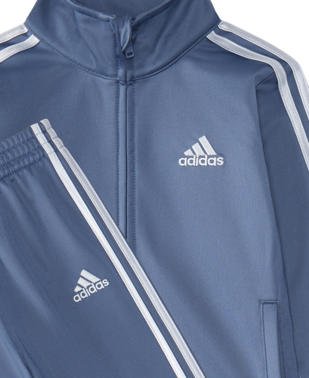 adidas Baby Boys 2-Piece Long Sleeve Essential Tricot Set