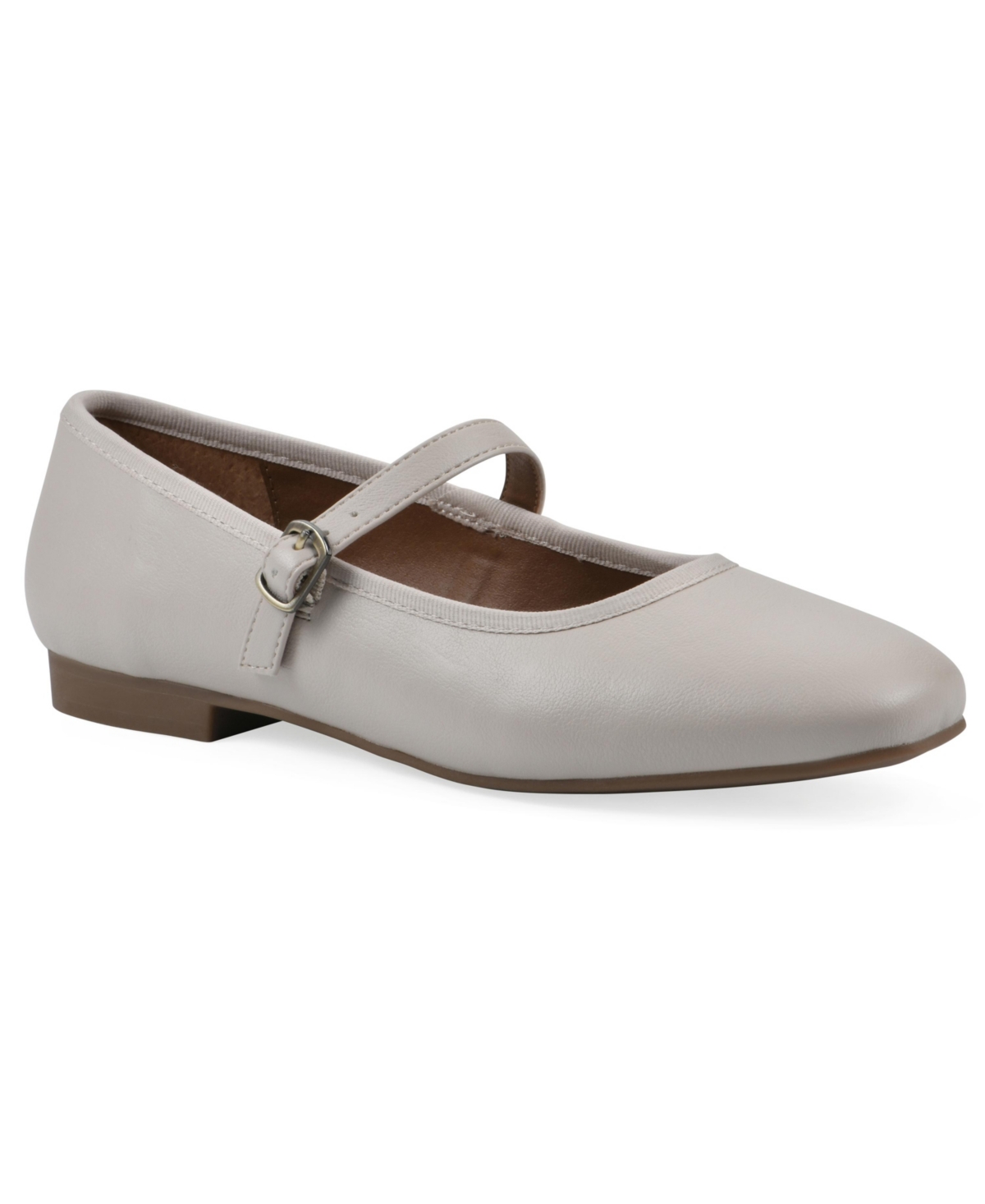 Women's Boch Mary Jane Flats - Eggshell Smooth