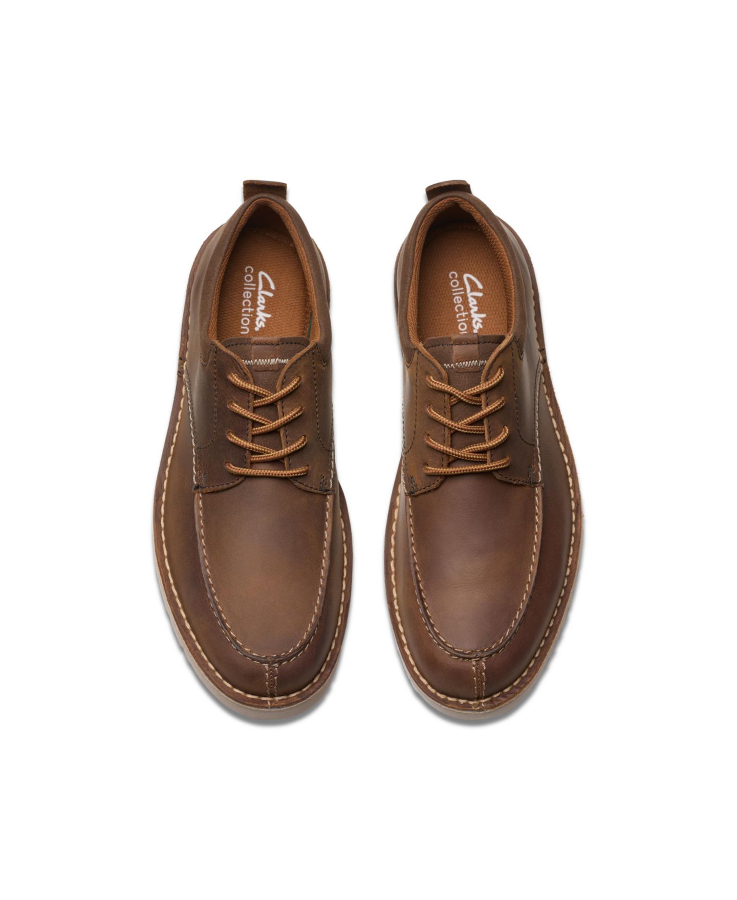 Обувь Clarks Collection Men's Eastridge Moc, цвет: Серый кожаный — фото 8