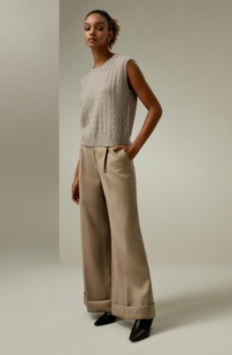 Women's Baby Cashmere Sweater Vest