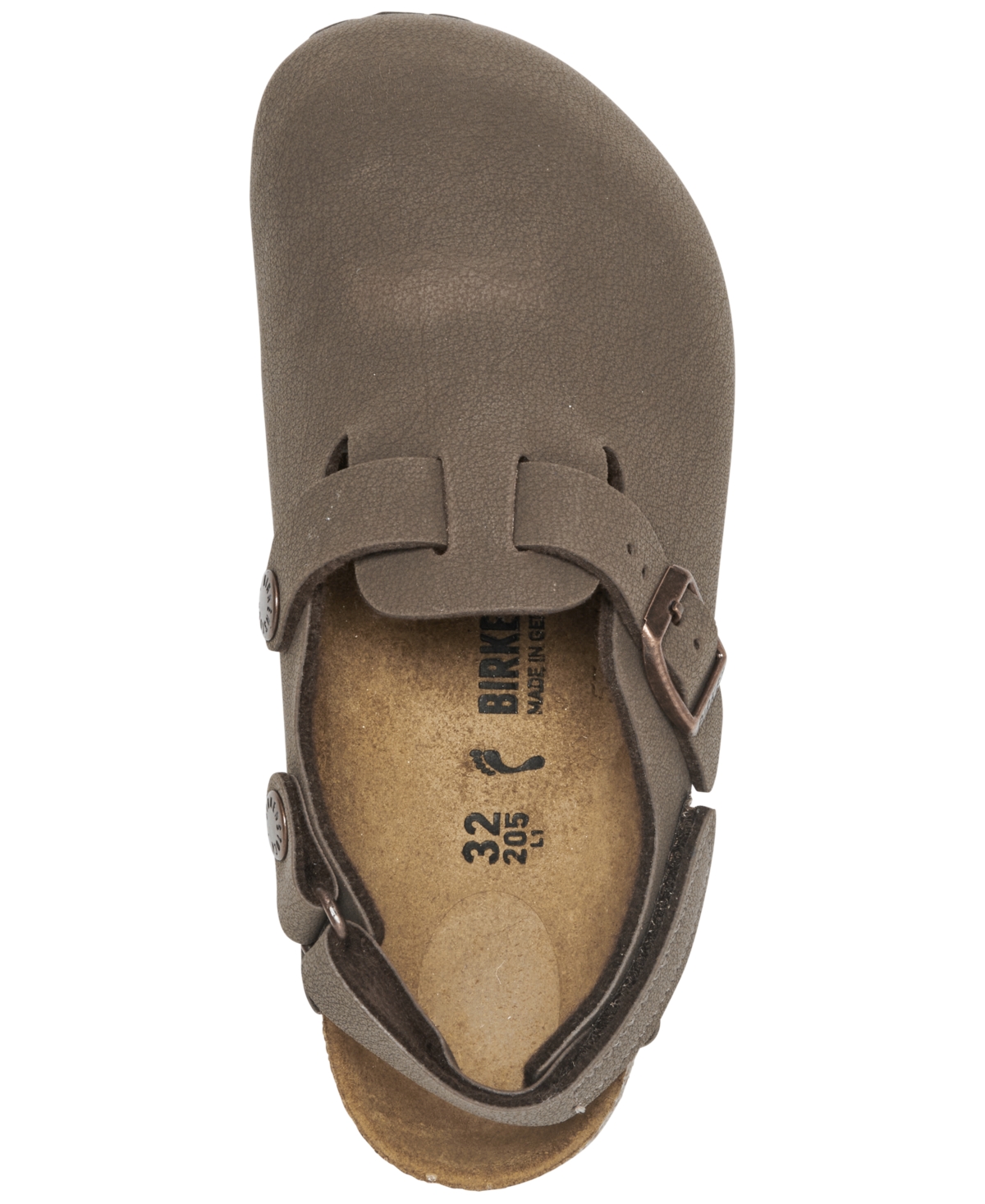 Birkenstock Little Kids Tokio Birkibuc Clogs From Finish Line In Mocha