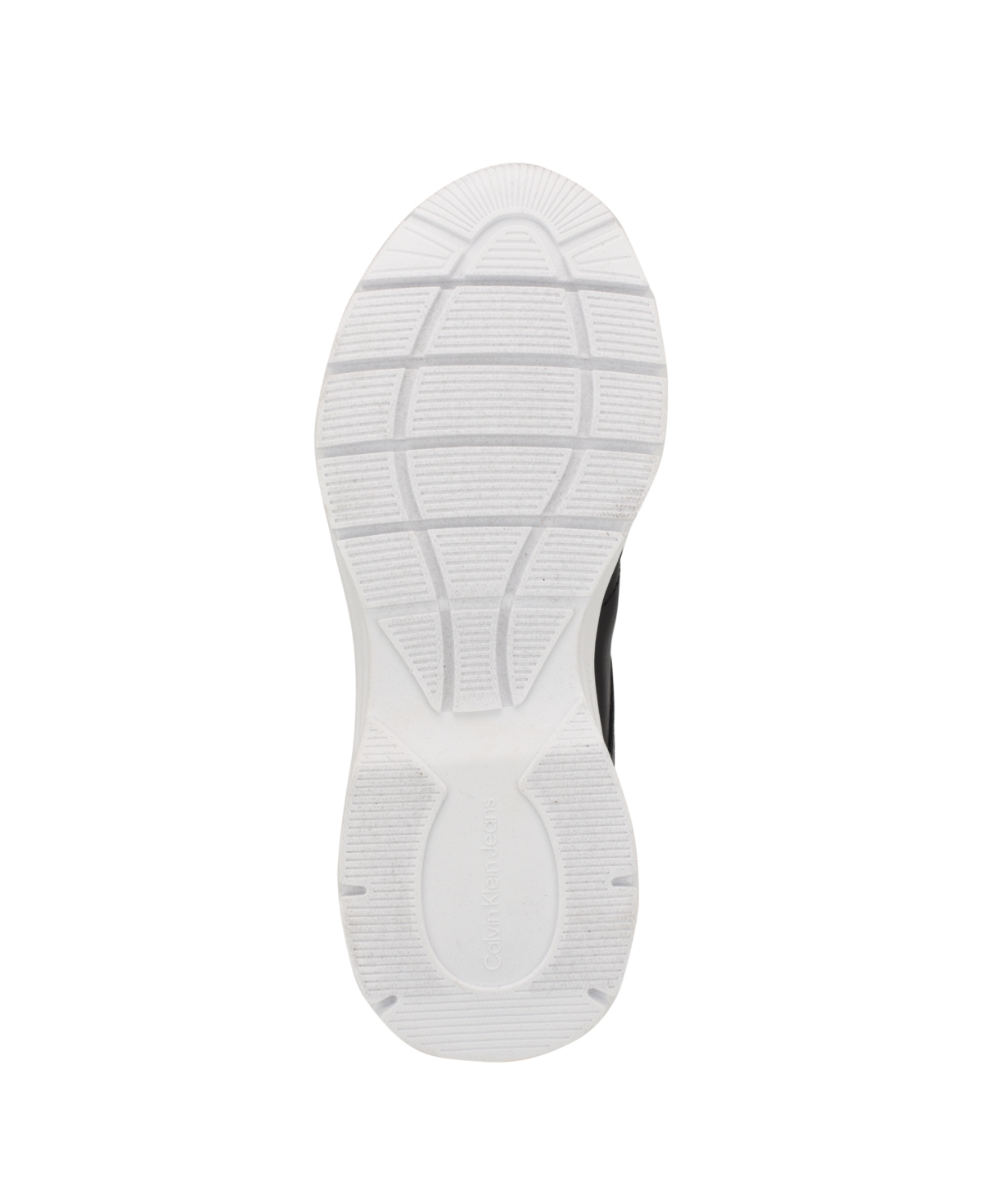Calvin Klein Women's Caius Round Toe Lace-Up Casual Sneakers -White