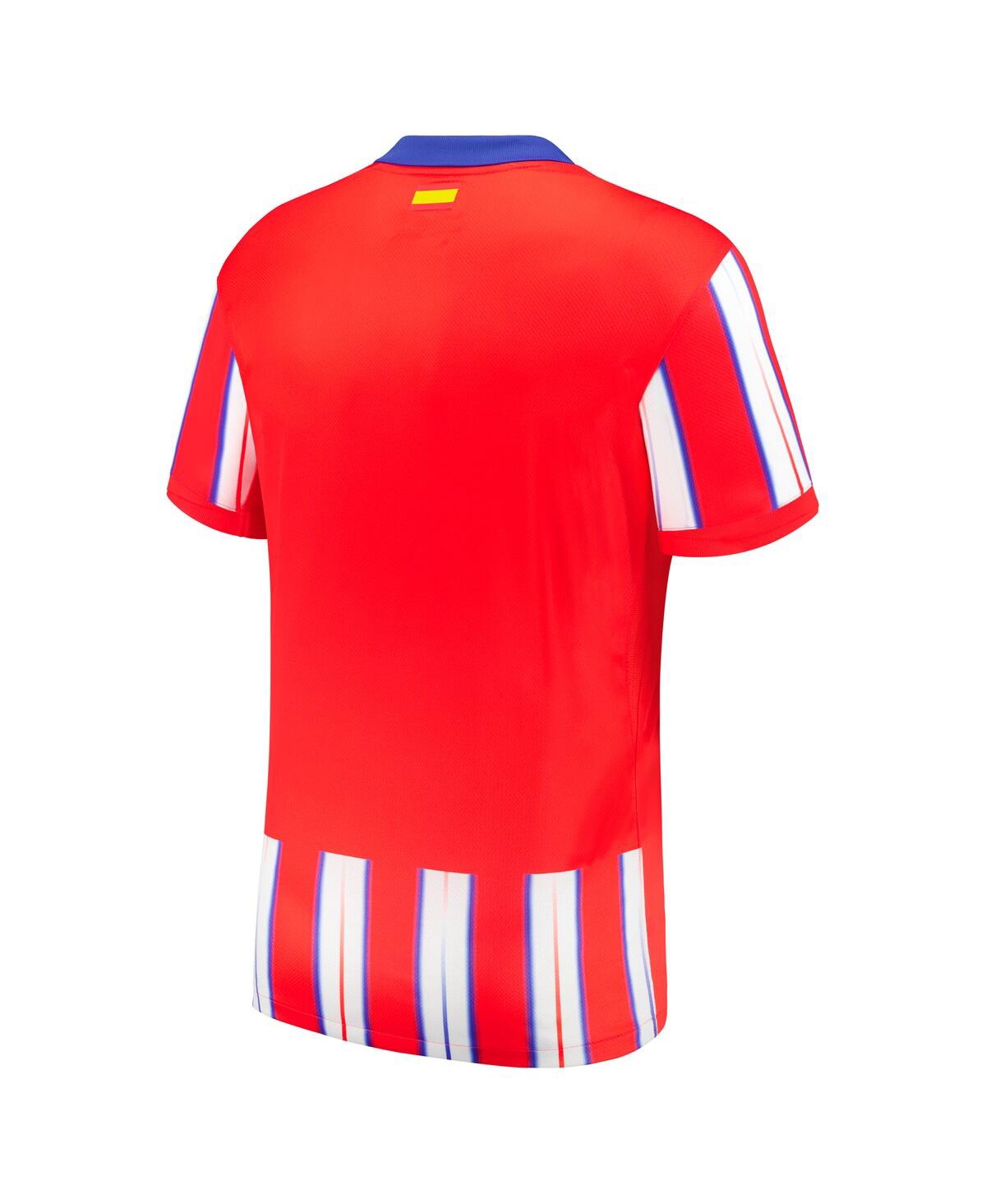 Nike Men'sWhite Atletico de Madrid 2024/25 Home Replica Jersey - Red, White