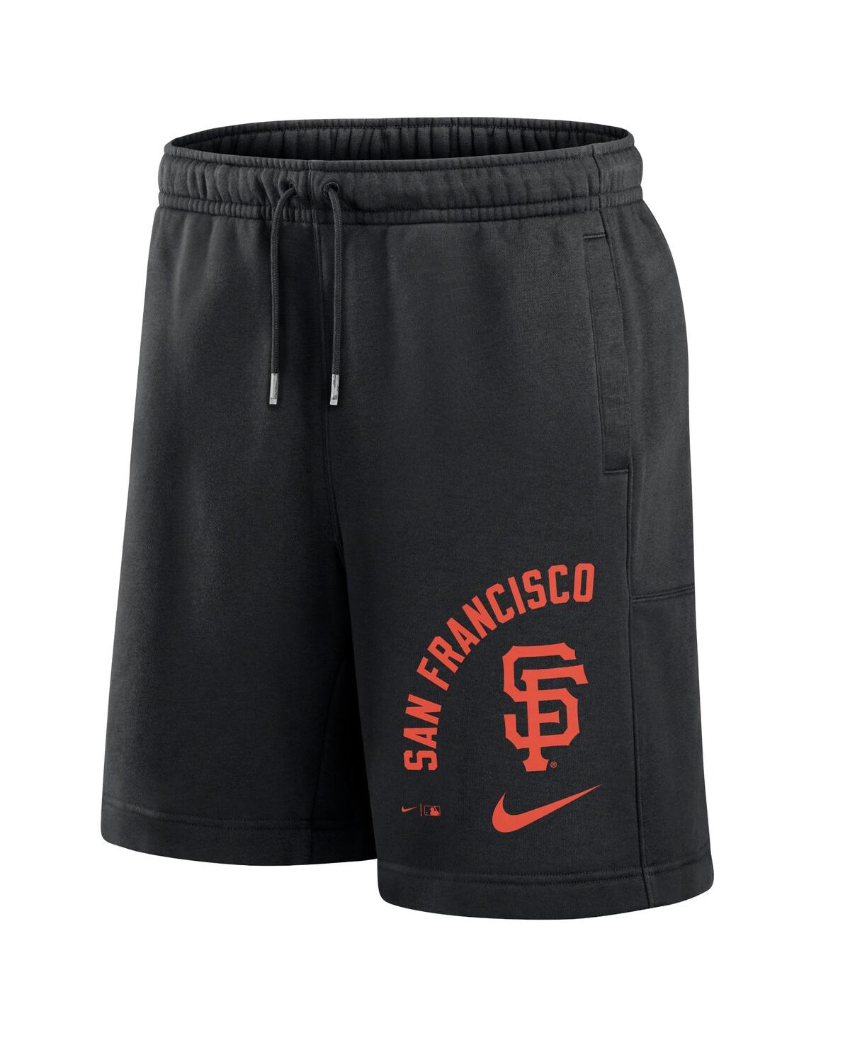 Nike Men'sSan Francisco Giants Arched Kicker Shorts - Black