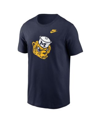 Men's Navy Michigan Wolverines Legacy Alternate Logo T-Shirt