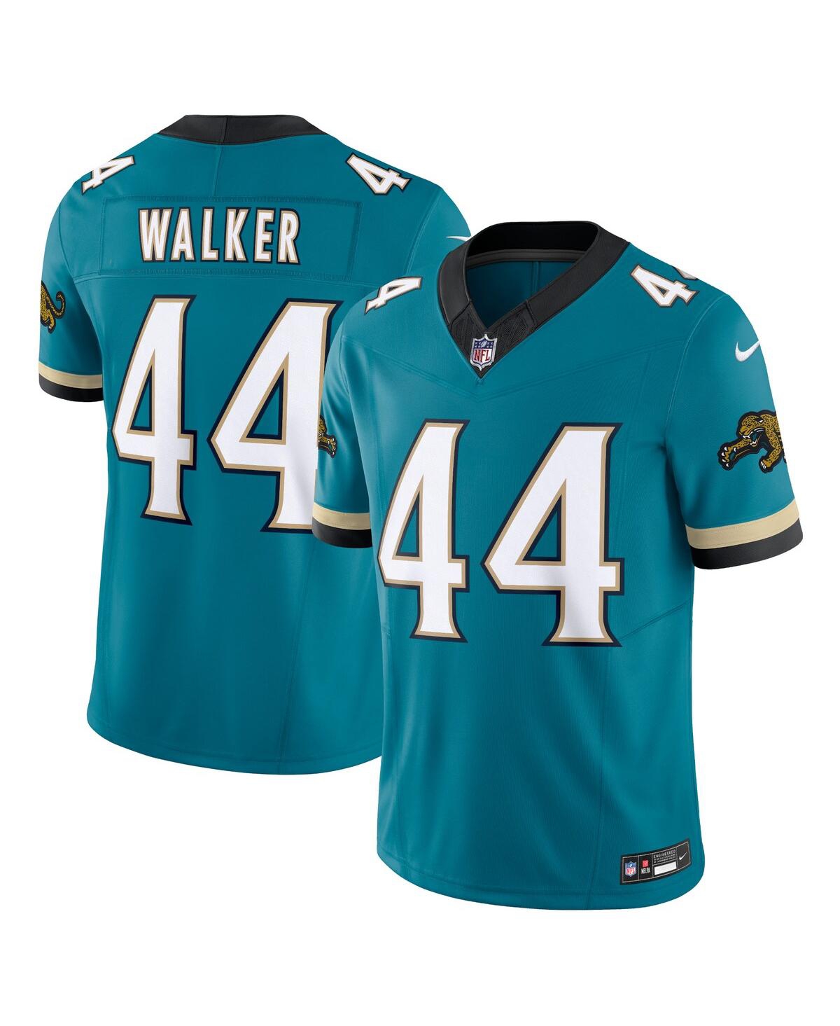 Nike Men's Travon Walker Teal Jacksonville Jaguars Prowler Throwback Vapor F.u.s.e. Limited Jersey - Teal