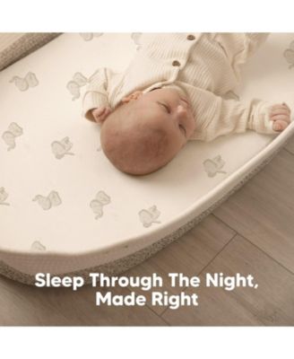 Bassinet Sheet for Baby Girls, Boys, 2-Pack Isla Fitted Bassinet Sheets, Bassinet Mattress Sheets