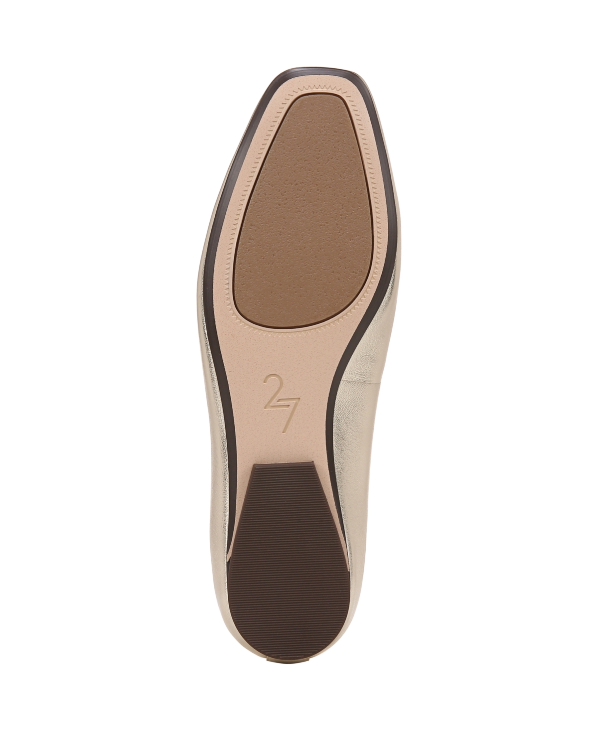 Naturalizer Carla Ballet Flats In Champagne Leather