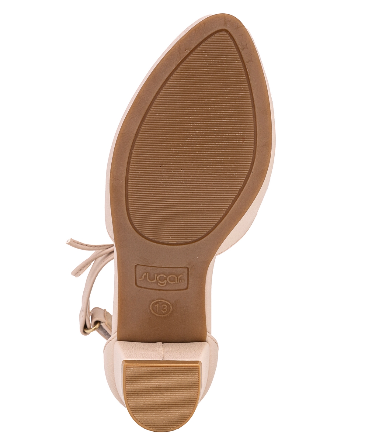 SUGAR LITTLE AND BIG GIRLS CREE CLOSED TOE DRESS HEEL 