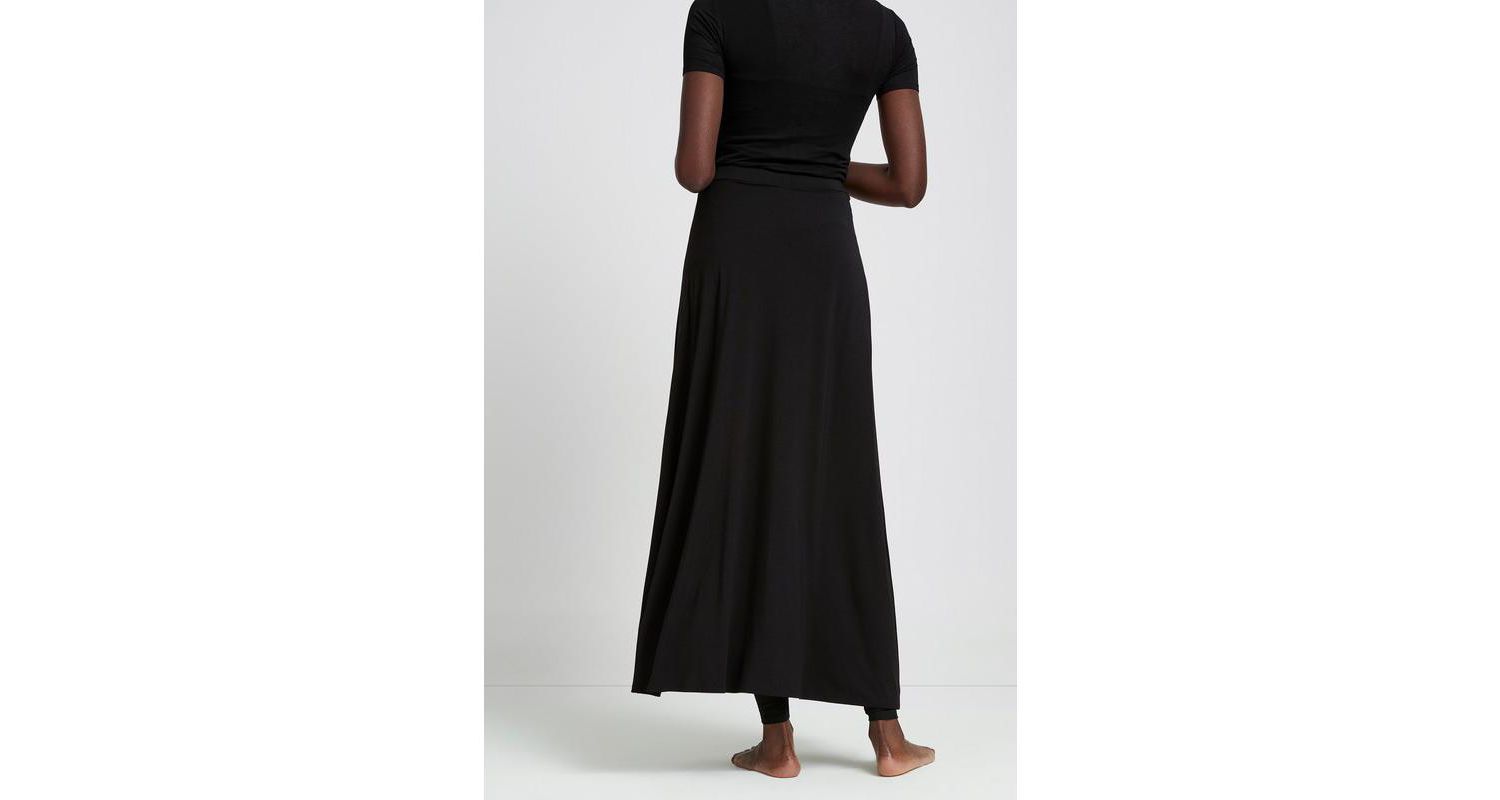 Women's Waverly Sash-Belt Skirted Jersey Pants