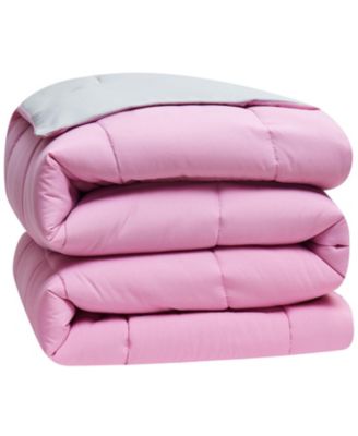 Premium Quilted All Season Goose Down Alternative Comforter with Corner Tabs - Twin 68"X88"