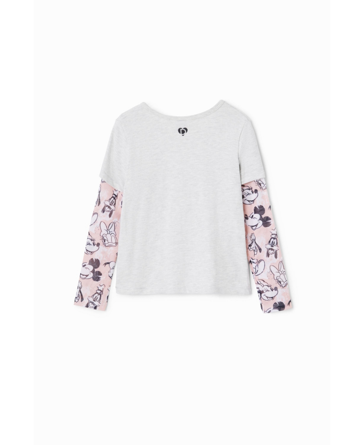 Desigual Girls Girls's Double Sleeve Daisy T-Shirt