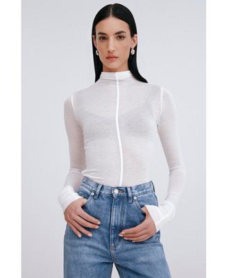 Women's Alicia Sheer Turtleneck