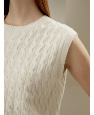 Women's Baby Cashmere Sweater Vest