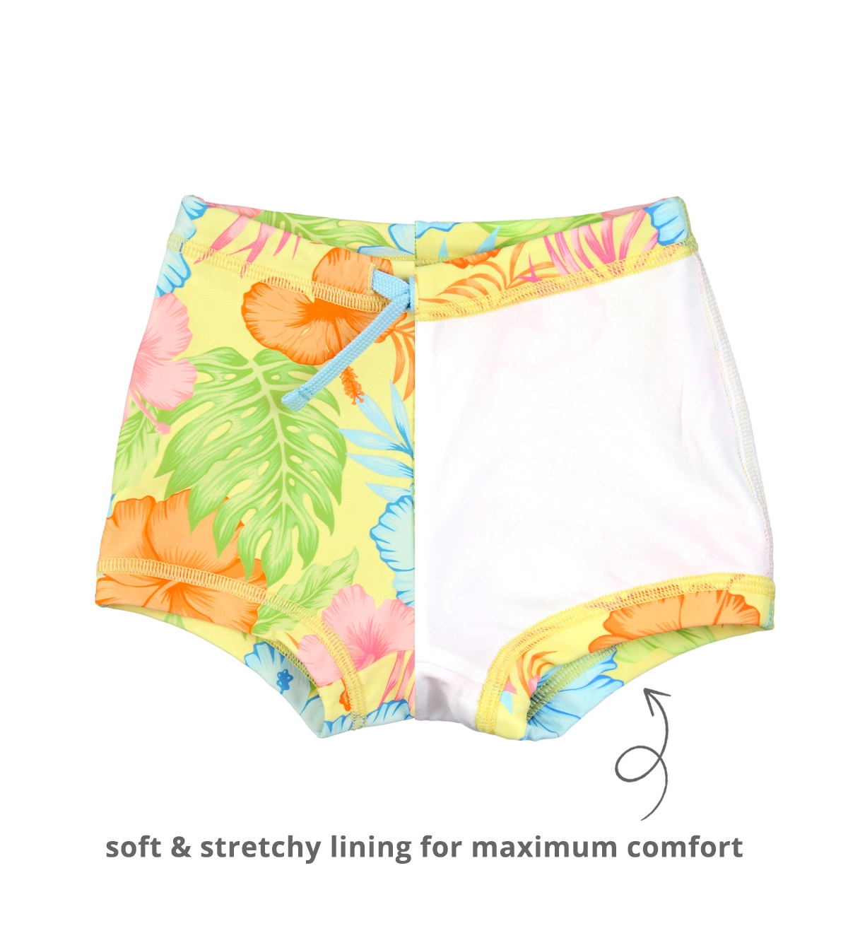 RuggedButts Baby Boys Baby Swim Shorties