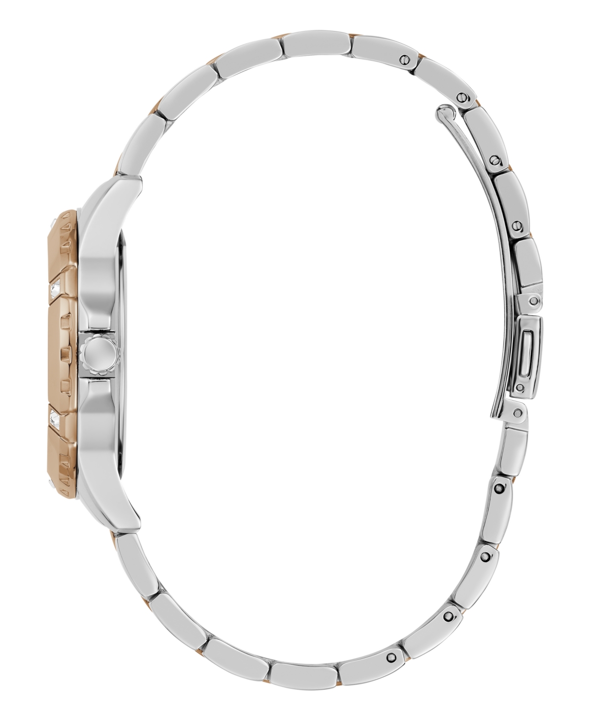 Guess Women's Analog Two-tone Steel Watch, 35mm In Two-tone