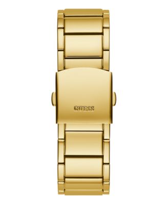 Men's Multi-Function Gold Tone Steel Watch, 43mm