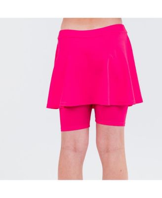 Big Girls Midi Swim Skort