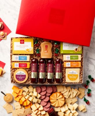 Ultimate Sausage Cheese Gift Box, 17 Piece