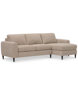 Calvus 2-Pc. Fabric Chaise Sectional, Exclusively at Macy's