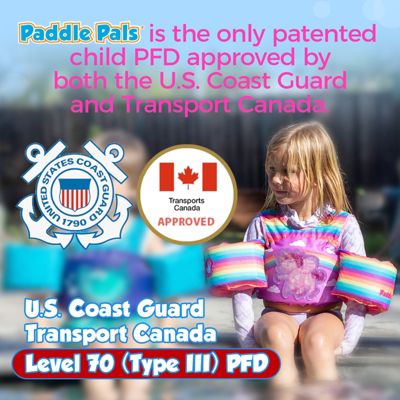 Paddle Pals Motion Life Jacket - USCG Approved Kids Vest