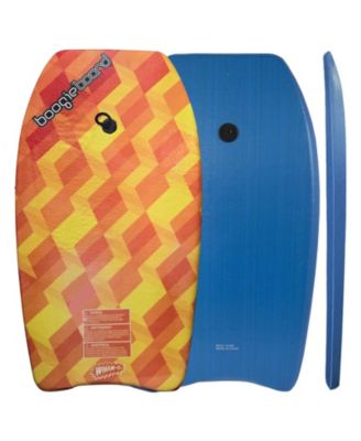 33" Fiber Clad Body Board for Beachwith Wrist Leash , Lightweight Boogie Boards with EPS Core