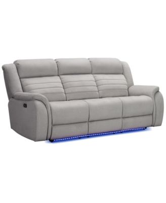 86" Power Fabric Reclining Sofa