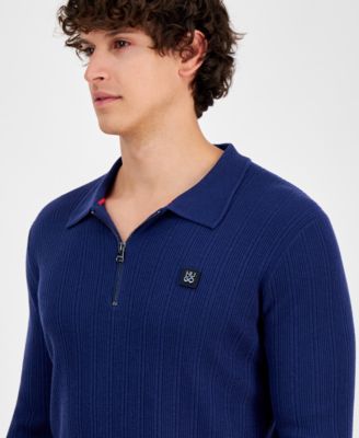 Hugo Boss Men's Sastoro Quarter-Zip Sweater
