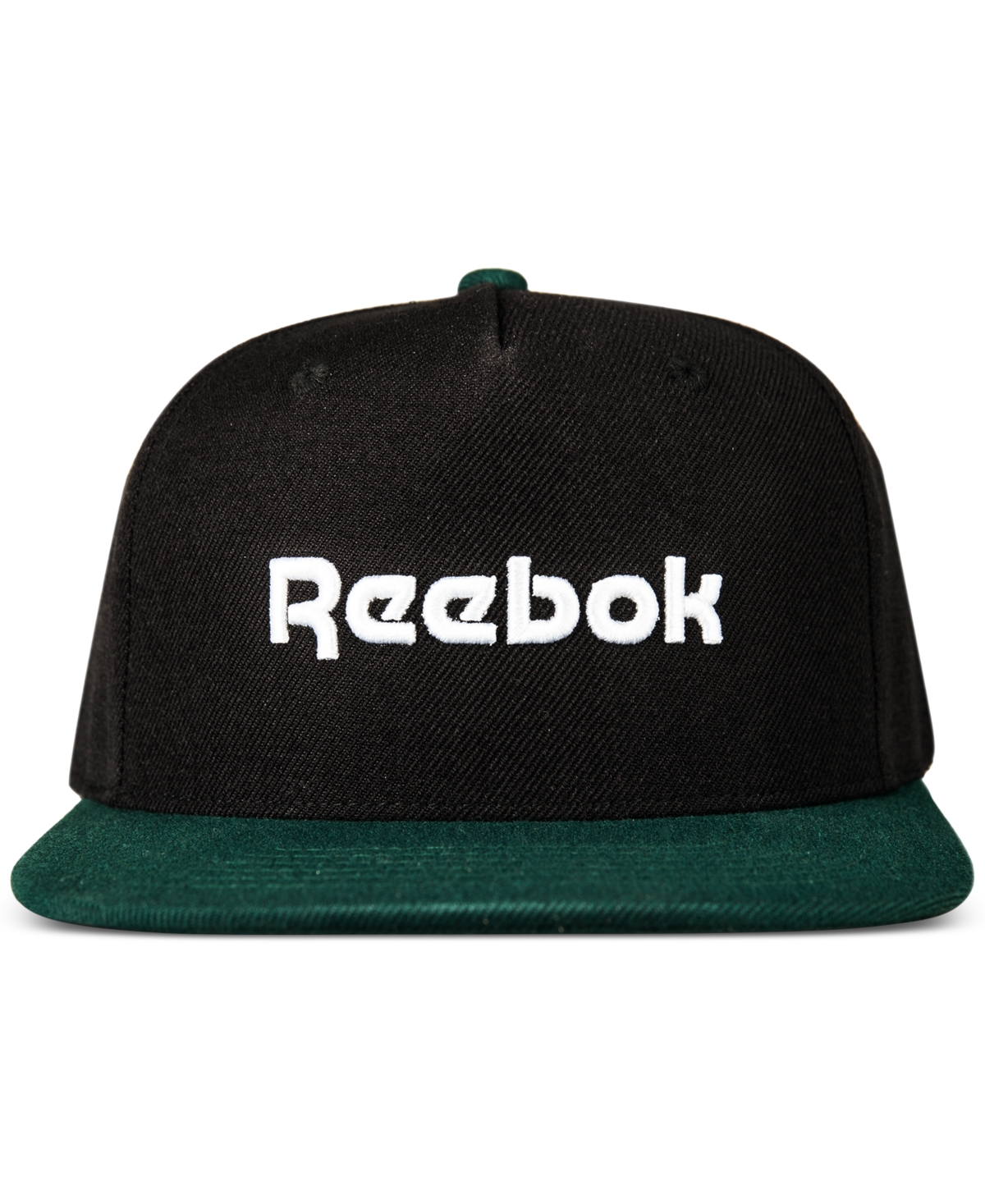 Men's Logo Embroidered Flat-Brim Snapback Hat - Collegiate