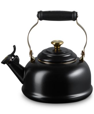 Le Creuset - Enamel on Steel Classic 1.7-Qt. Whistling Kettle - Licorice