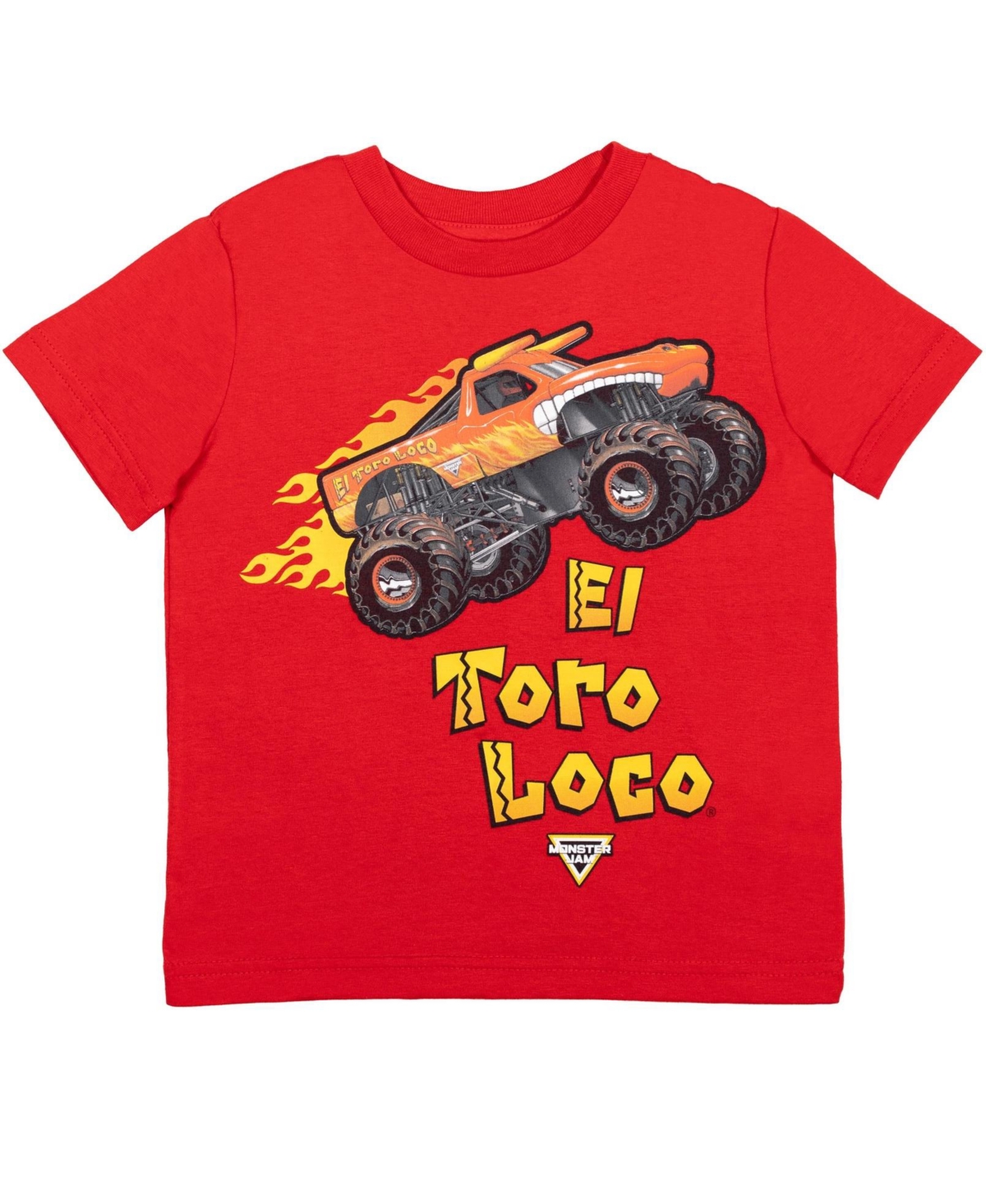 Monster Jam Boys El Toro Loco Zombie Maximum Destruction 4 Pack Graphic T-Shirts to -gray/charcoal/red