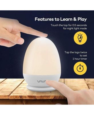 VA-CL006 Egg Lamp with Built-in Lithium Battery, white, European and American regulations