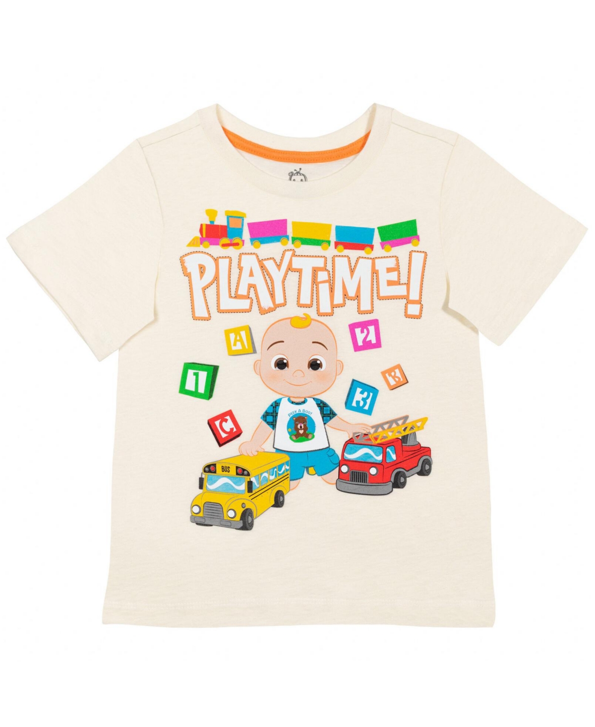 CoComelon Baby Boys Nico Nina Cody Baby 2 Pack T-Shirts to -white