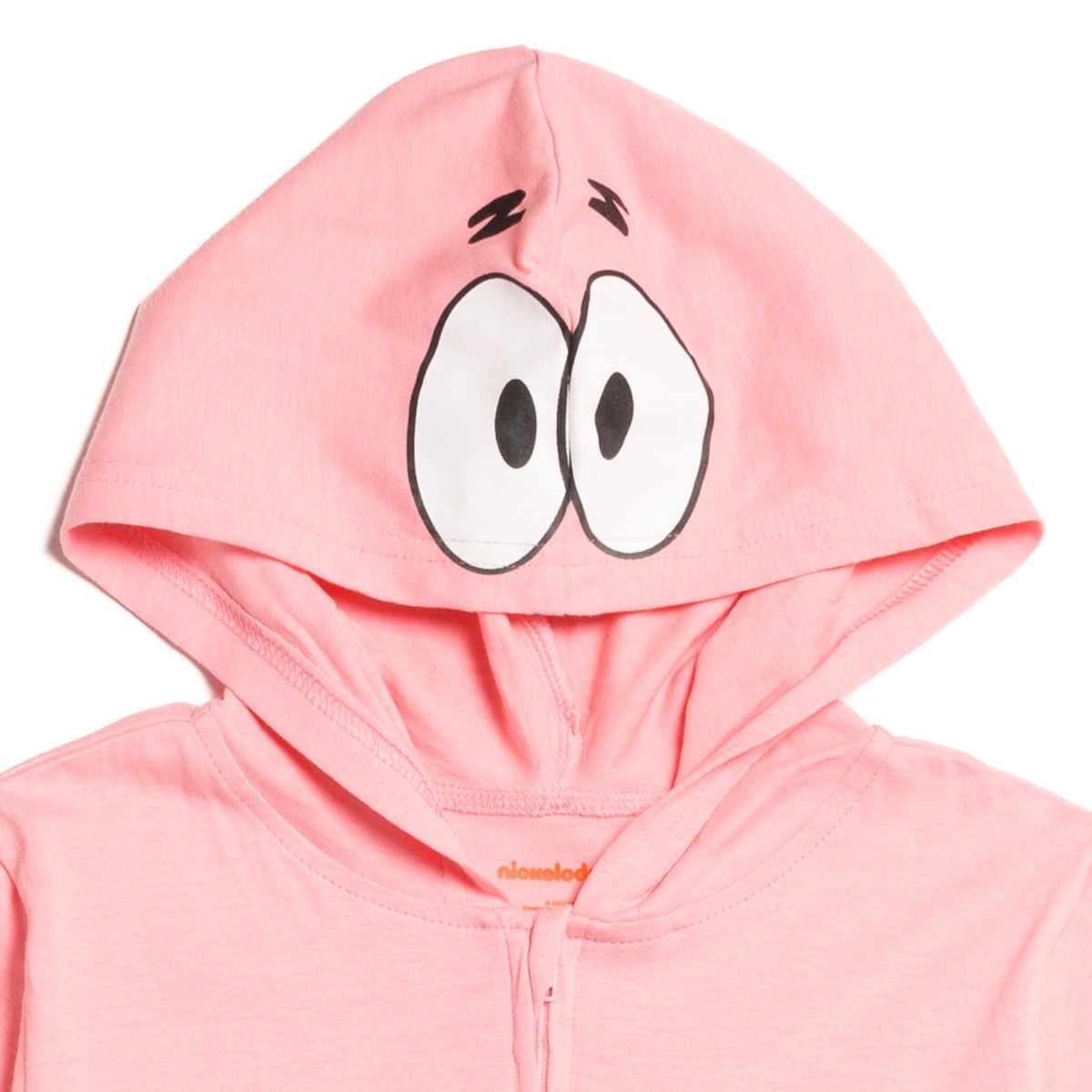 SpongeBob SquarePants Toddler BoysZip Up Cosplay Costume Coverall to - Patrick, pink
