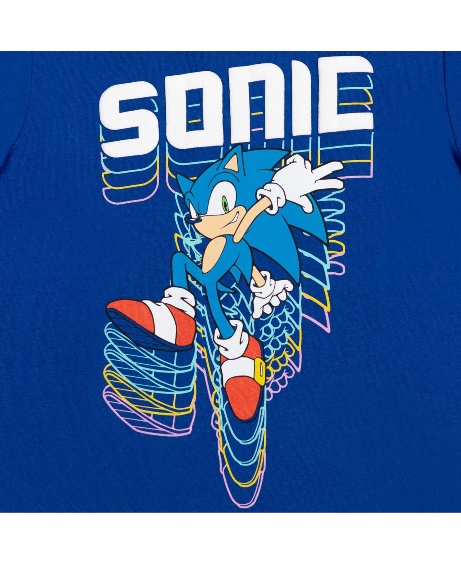 Boys Tails Sonic The Hedgehog Knuckles Shadow 3 Pack Graphic T-Shirts to