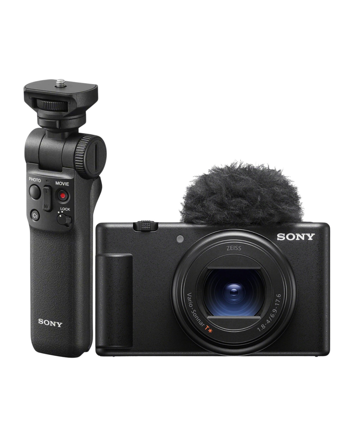 Sony Zv-1 Ii Vlog Camera for Content Creators and Vloggers with Shooting Grip