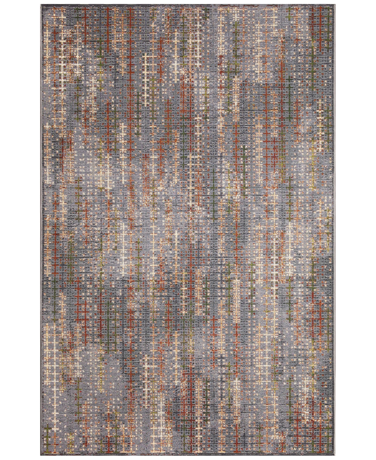 Liora Manne Marina Sienna 6'6"x9'4" Area Rug In Black