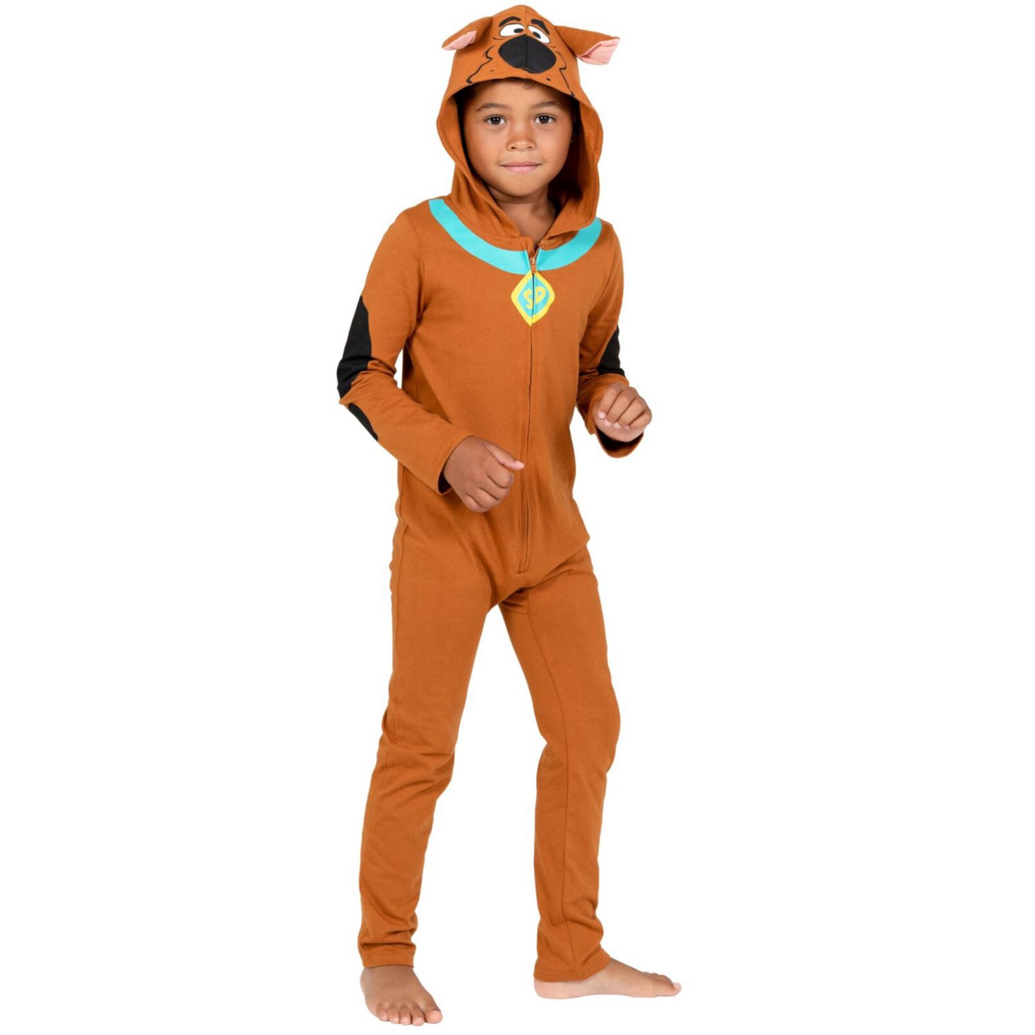 Toddler Boys (2T-4T) Zip Up Cosplay Coverall Onepiece