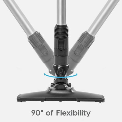 USA Cordless Stick Vacuum for Low-profile Rugs and Hard Floors, 4-in-1 Attachments, 9000Pa Suction LED Indicator, 55K RPM 35 Min Runtime Battery, Pet Hair Cleaner