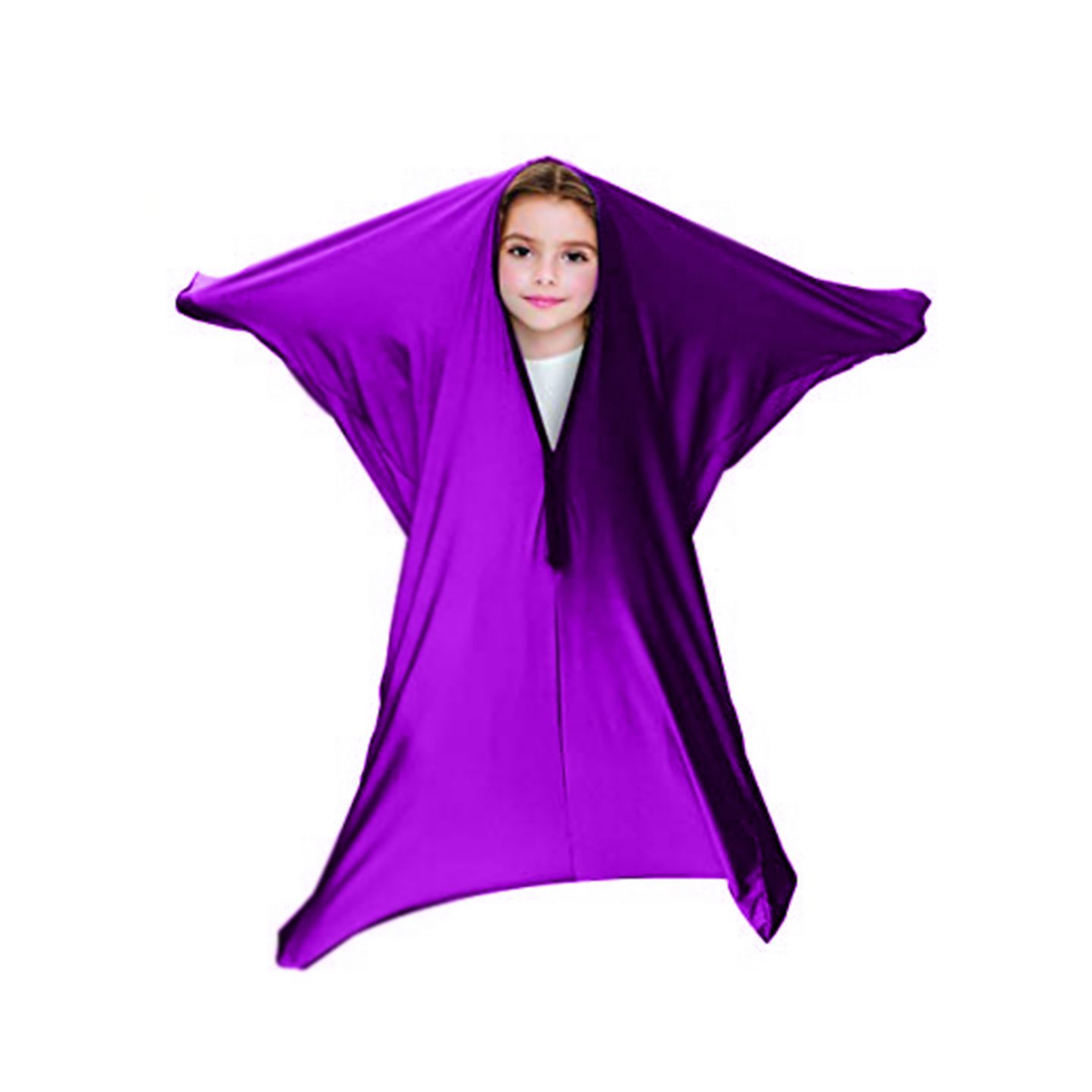Детские игрушки Bintiva Sensory Hug Motor-Planning 1-Piece Full-Body Sock, Ages 6-8, цвет: Фиолетовый — фото 1