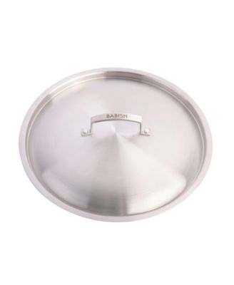 Tri-Ply Stainless Steel Professional Grade Saute Pan w/Lid, 5-Quart