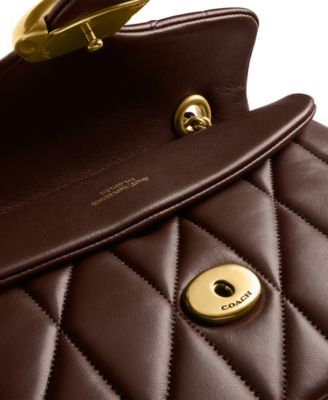 Quilted Tabby Medium Leather Shoulder Bag 26