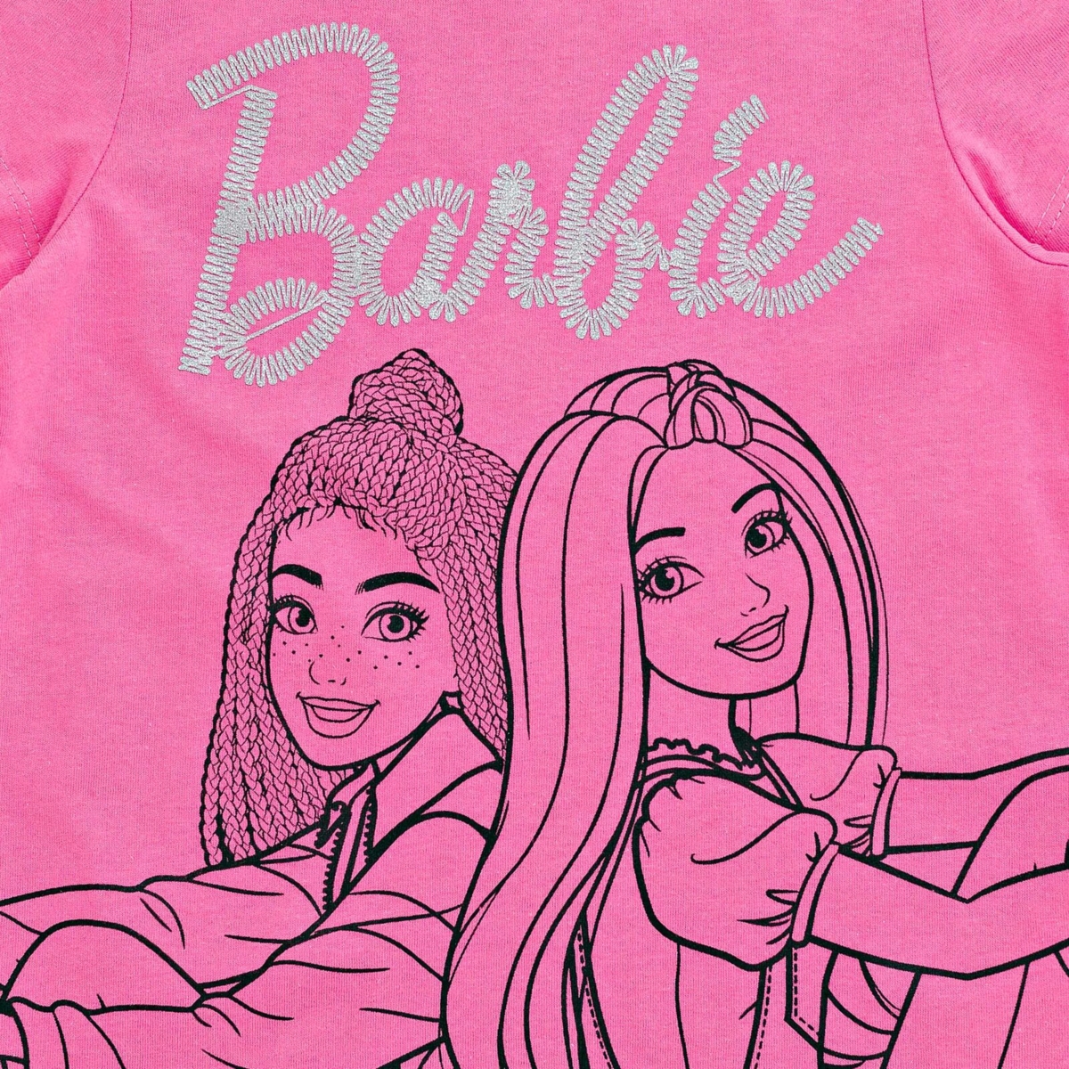 Barbie Little Girls 3 Pack T-Shirts -/ pink / black