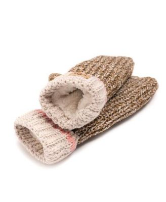 Women's Marled Chunky Stitch Mitten