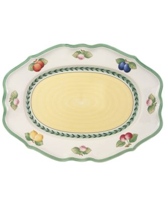 Villeroy & Boch French Garden Large Oval Platter, Premium Porcelain - Macy's